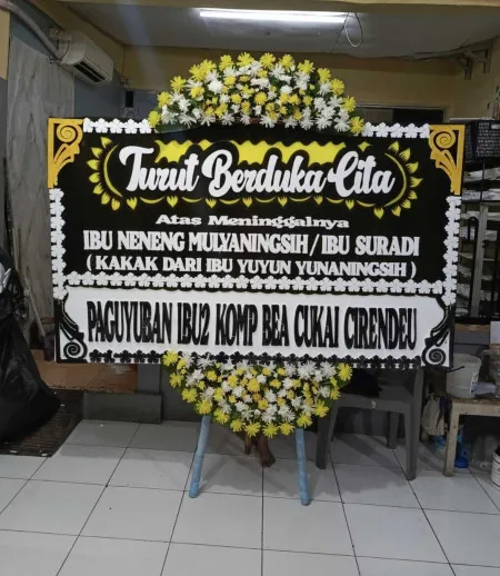 Papan Bunga Duka Kebon Manggis
