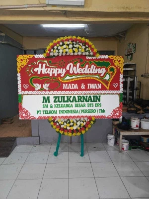 Papan Bunga di Kebon Manggis