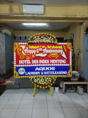 Papan Bunga di Kebon Manggis