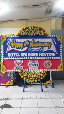Papan Bunga di Kebon Manggis