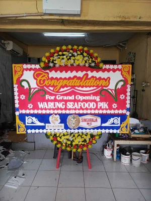 Papan Bunga di Kebon Manggis